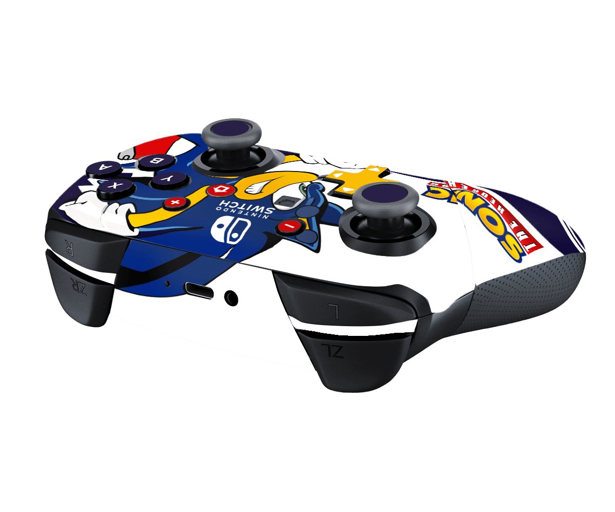 Sonic Skin Nintendo Switch Pro Controller Xonebrand