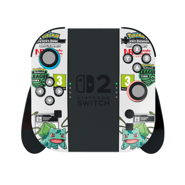 Pokemon Bulbasaur Skin Nintendo Switch 2 (2025) Xonebrand