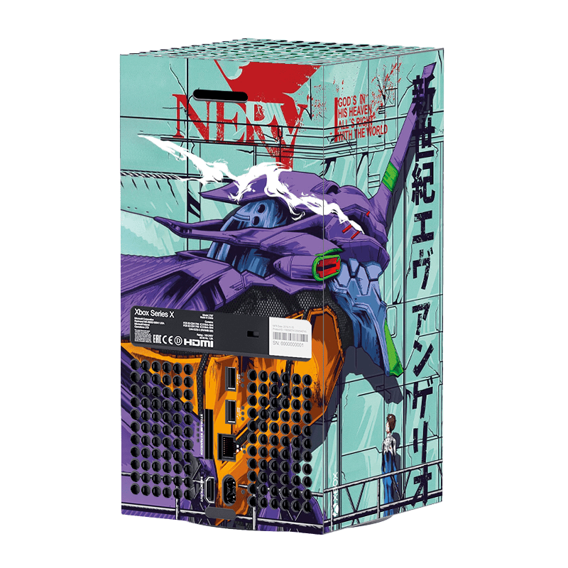 Evangelion Xbox Series X Skin Xonebrand