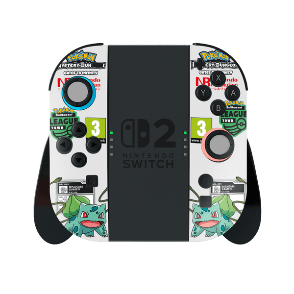 Pokemon Bulbasaur Skin Nintendo Switch 2 (2025)