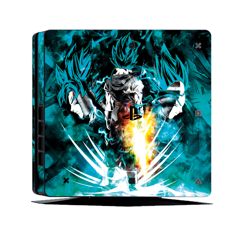 Dragon Ball Goku Super PS4 Slim Bundle Skin