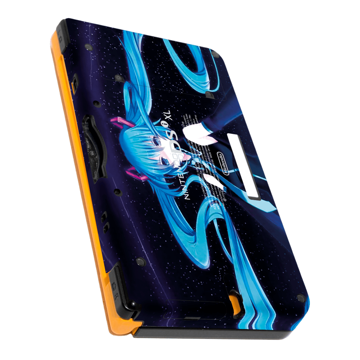 Hatsune Miko Nintendo DSI XL 2010 Skin