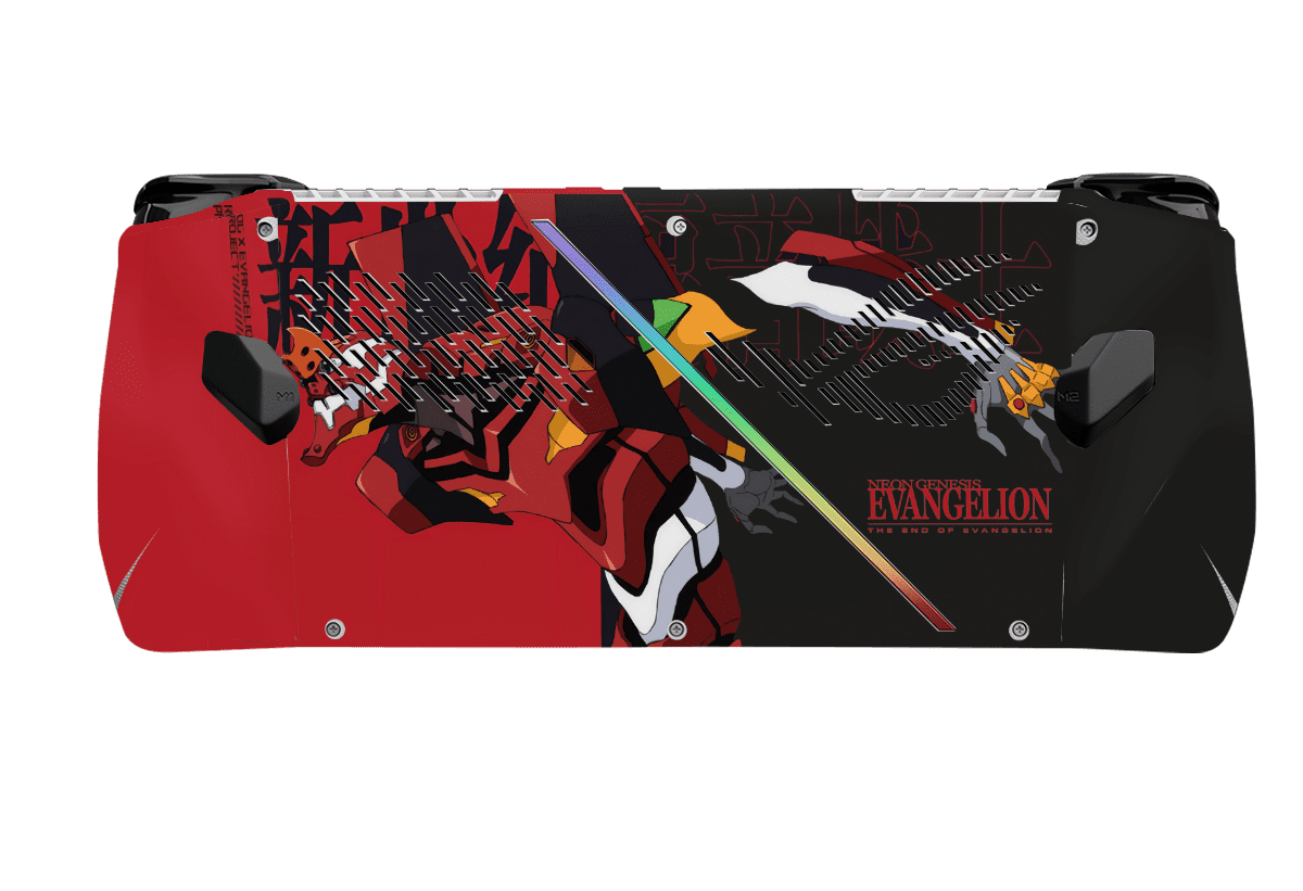 Evangelion Eva-02 Asus Rog Ally Handheld Gaming Computer Skin