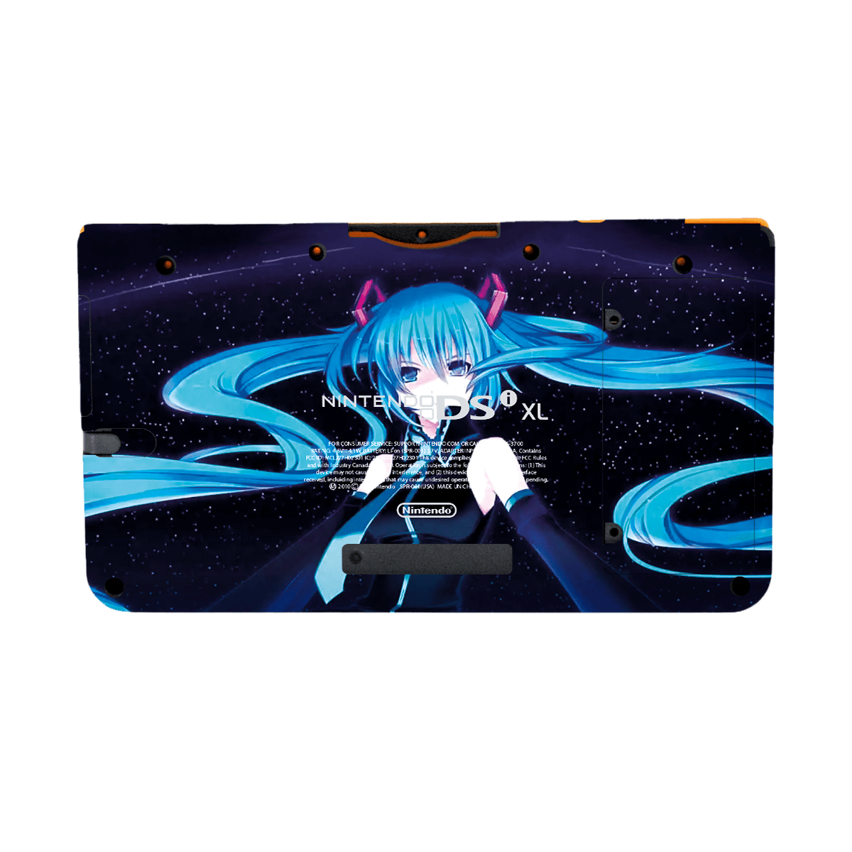 Hatsune Miko Nintendo DSI XL 2010 Skin