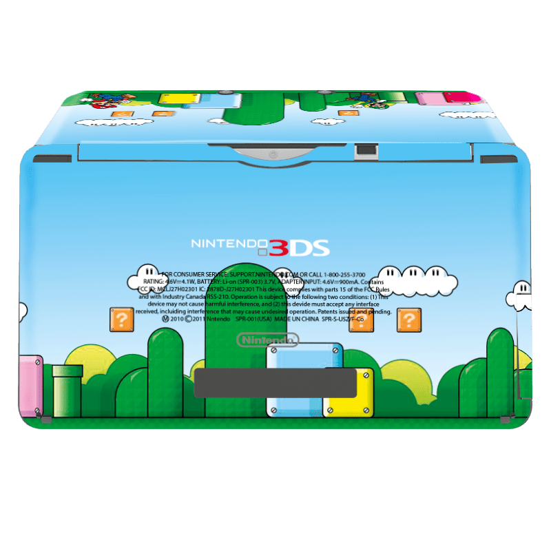 Mario Bros Nintendo 3DS Skin