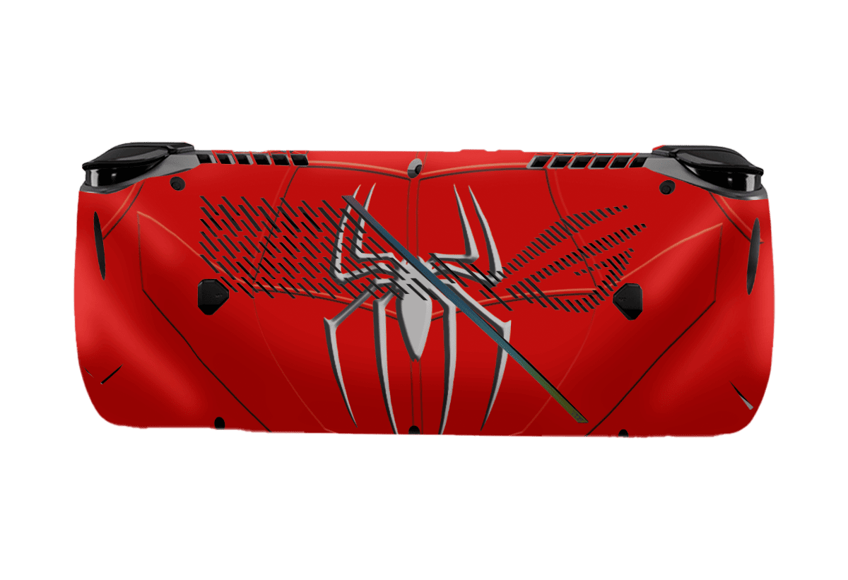 Spider-Man Asus Rog Ally X Handheld Gaming Computer Skin