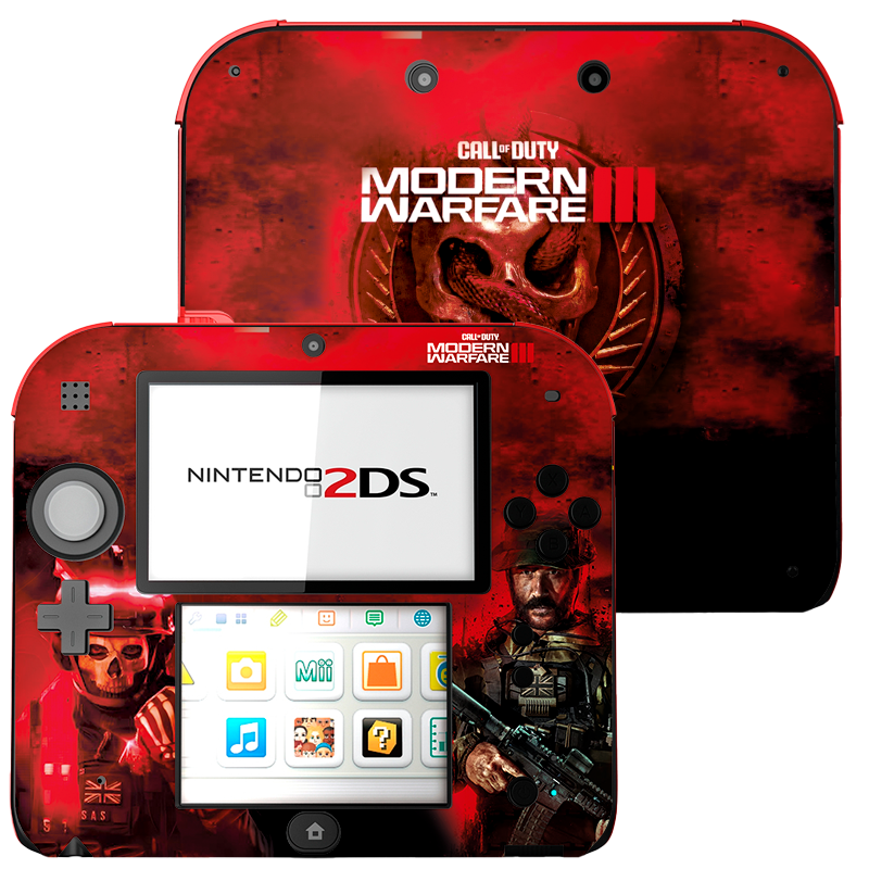 Skin para Nintendo 2Ds edición Call of Duty Modern Warfare 3 – Xonebrand