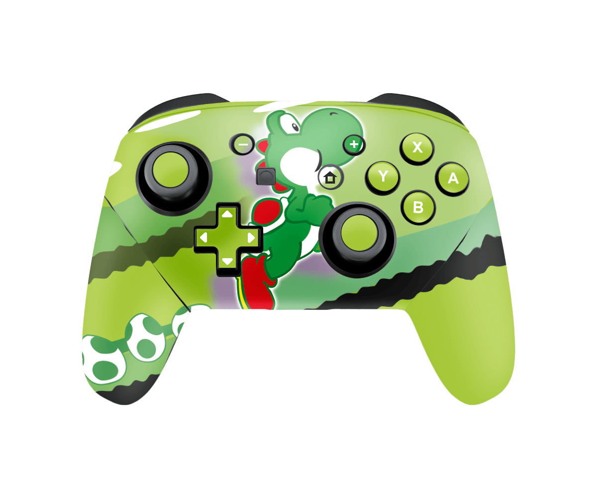 Yoshi Skin Nintendo Switch Pro Controller Xonebrand
