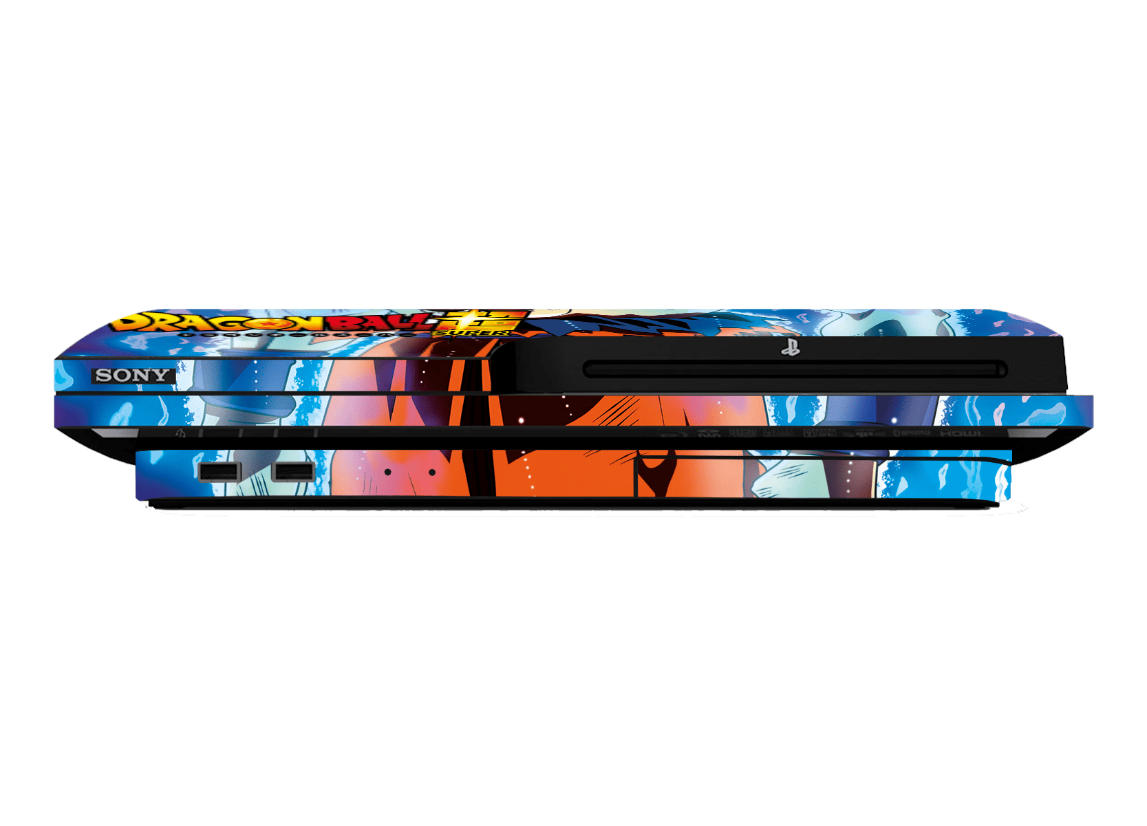 Dragon Ball Goku Super Skin Playstation 3 Slim Xonebrand