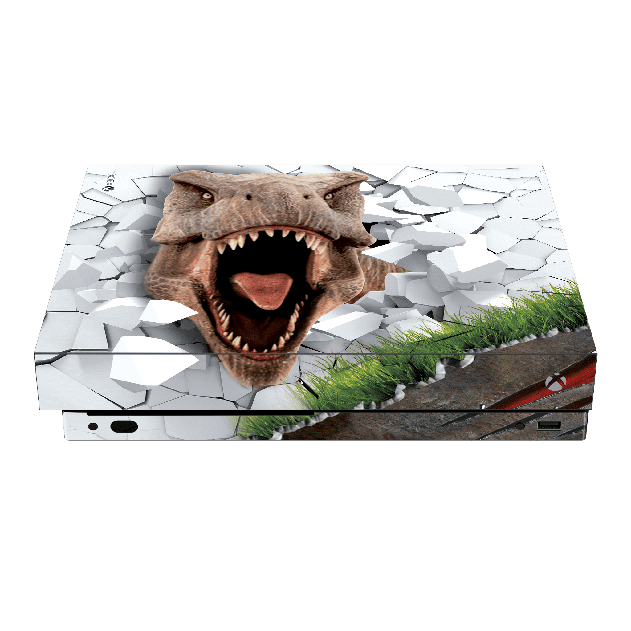 Dinosaurio T-Rex Skin Xbox One X Xonebrand