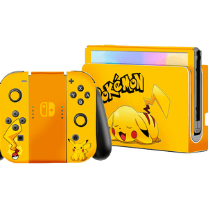 Pokémon Pikachu Nintendo Switch Oled (2021) Skin