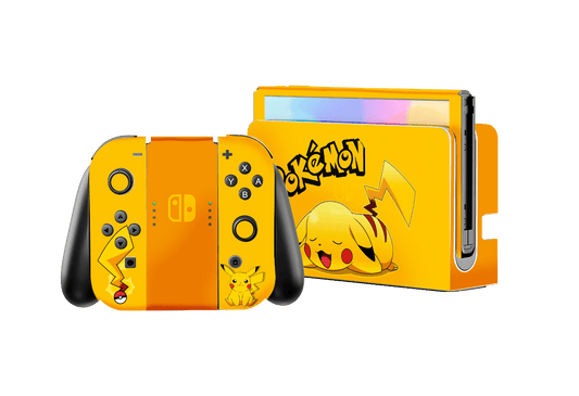 Pokémon Pikachu Nintendo Switch Oled (2021) Skin