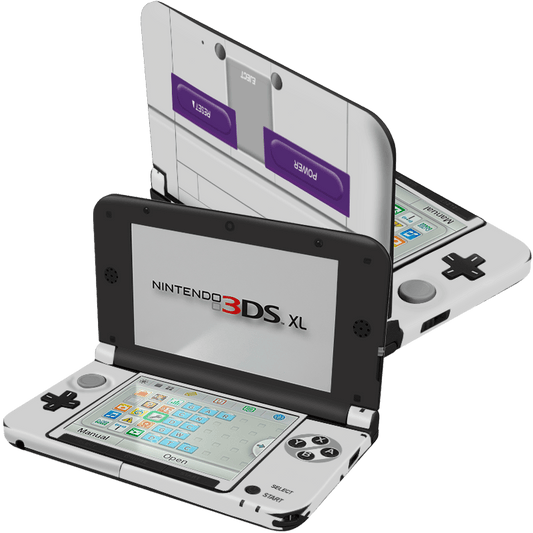 SNES Nintendo 3DS XL 2015 Skin