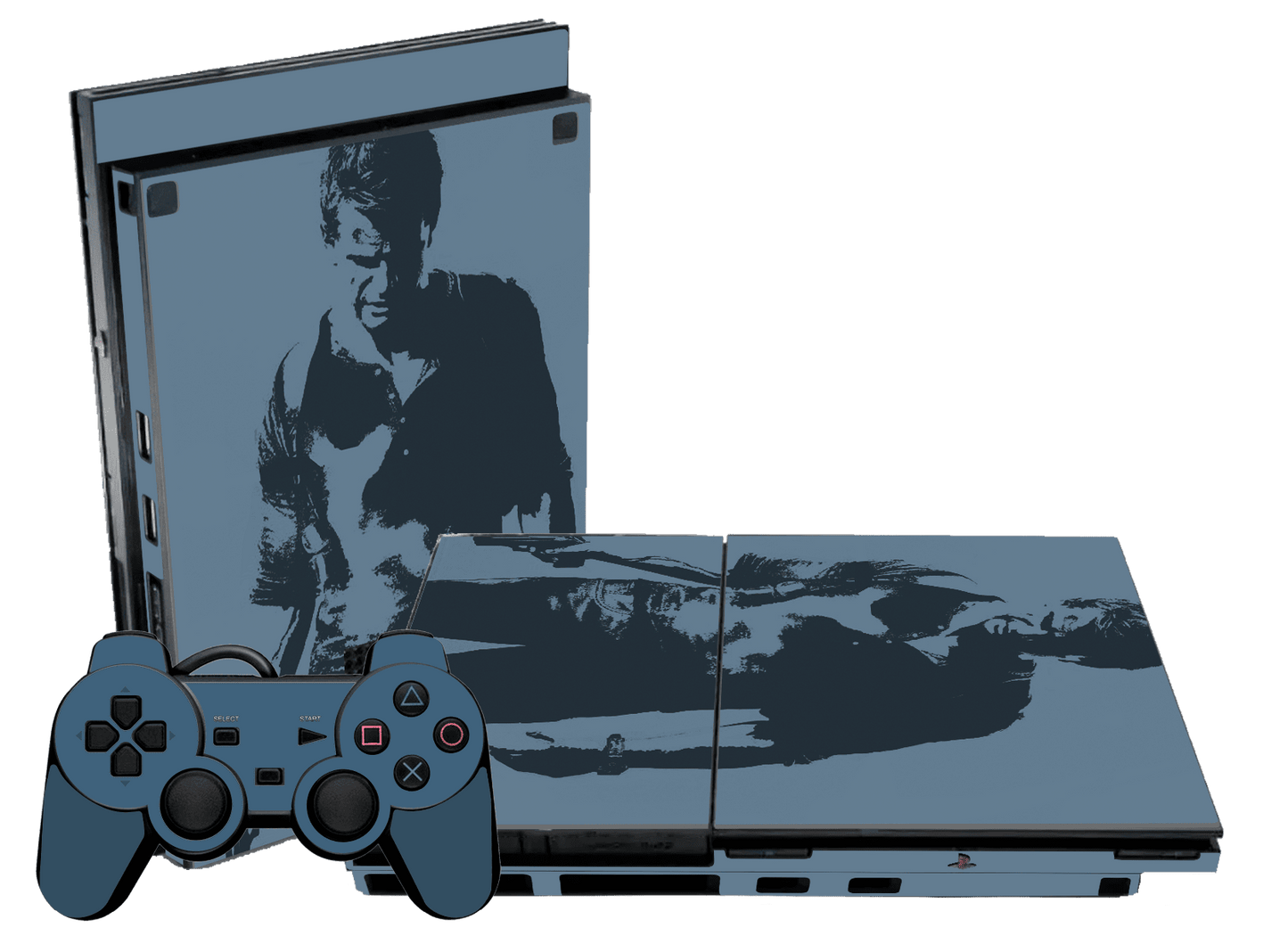 Uncharted PS2 Slim (2014) Bundle Skin