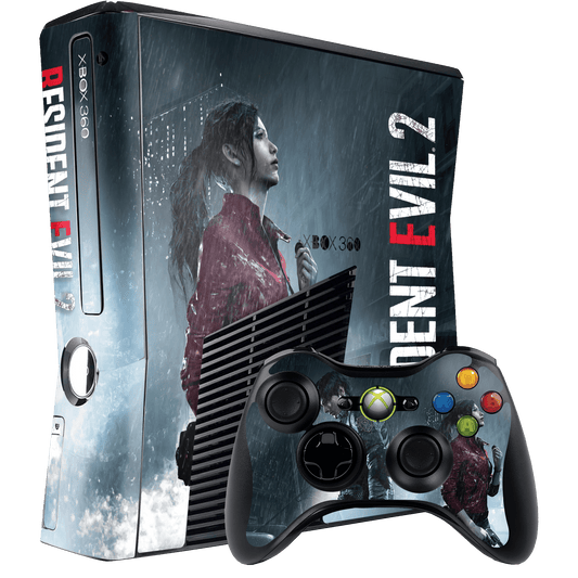 Resident Evil 2 Xbox 360 Slim Bundle Skin