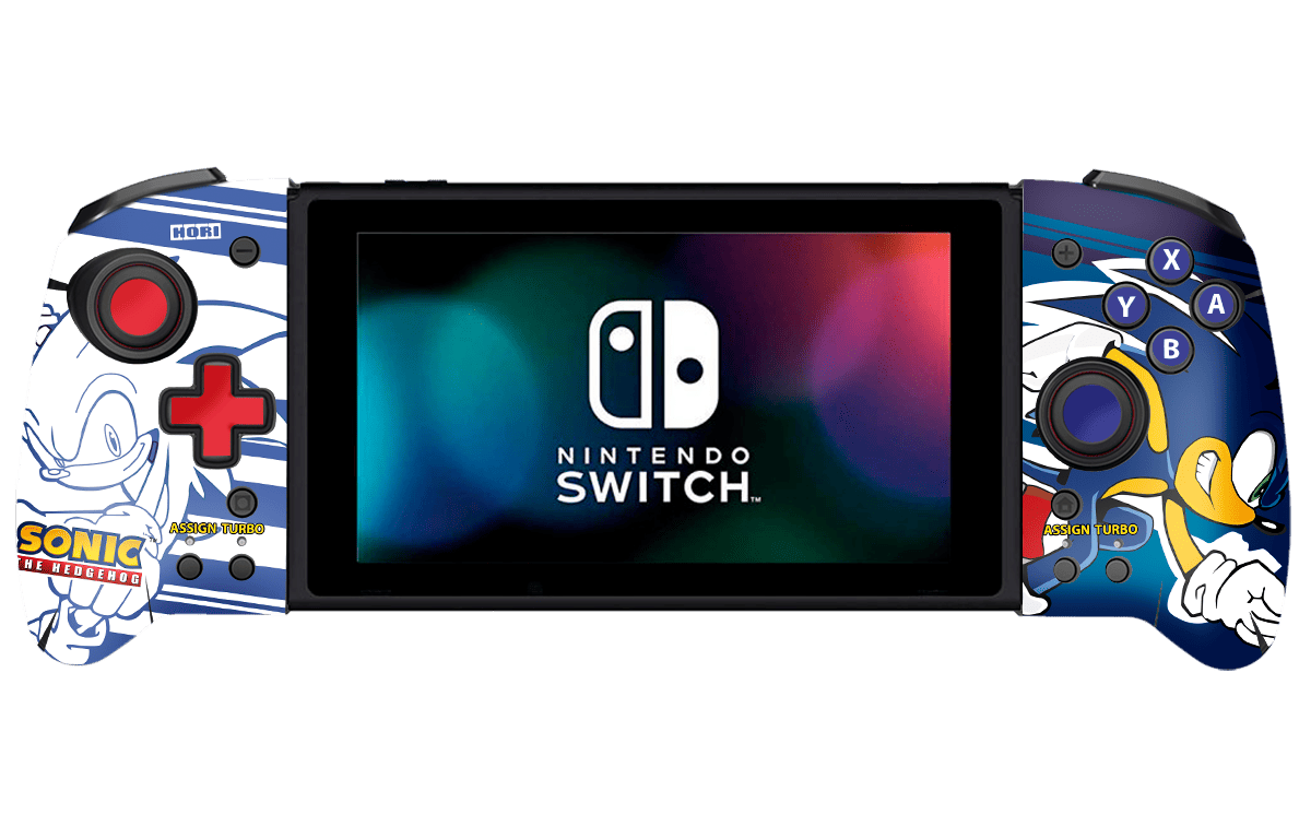Sonic Nintendo Switch Hori Split Pad Pro Skin Xonebrand