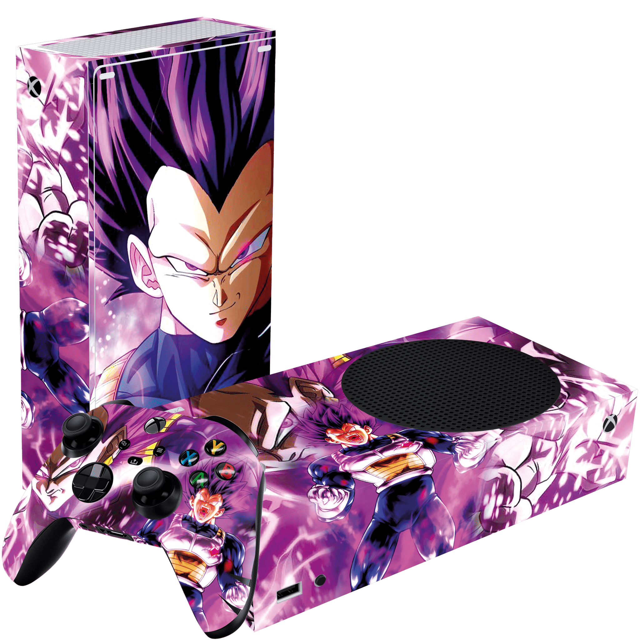 Dragon Ball Vegeta Skin Xbox Series S Xonebrand