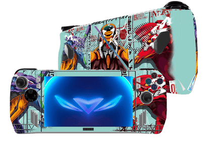 Evangelion Asus Rog Ally Handheld Gaming Computer Skin