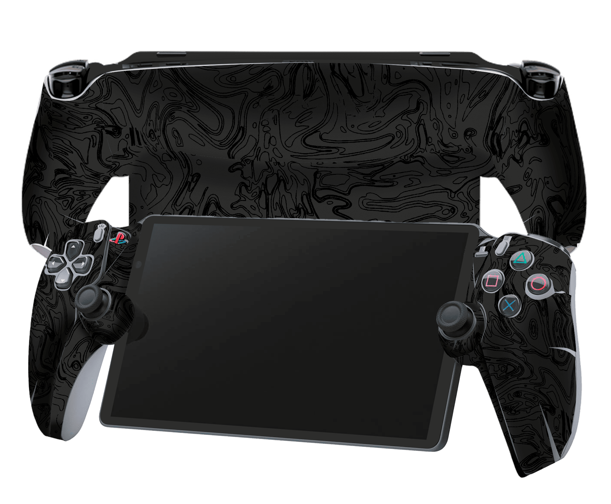 Black Line Skin Playstation Portal Xonebrand