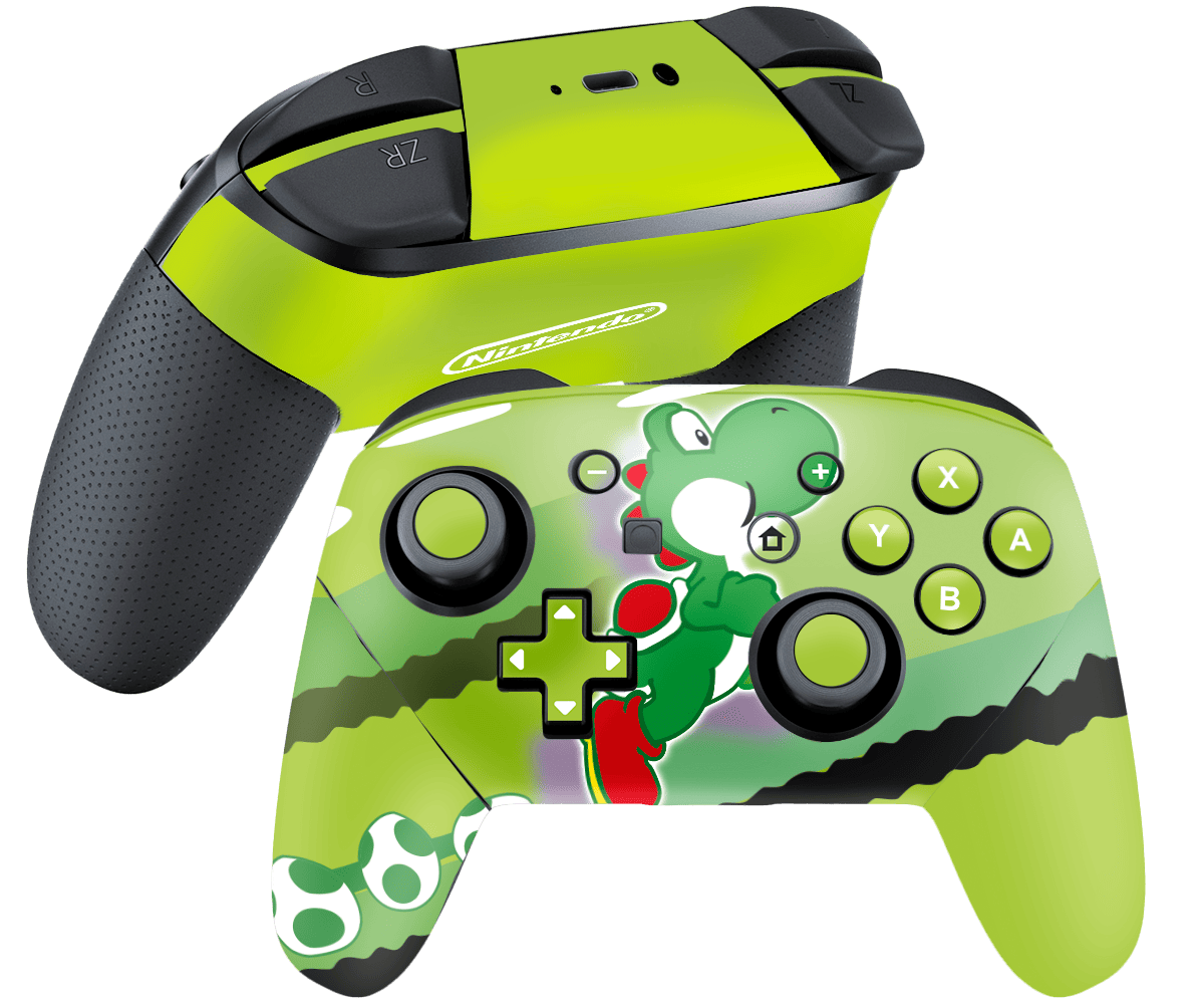Yoshi Skin Nintendo Switch Pro Controller Xonebrand