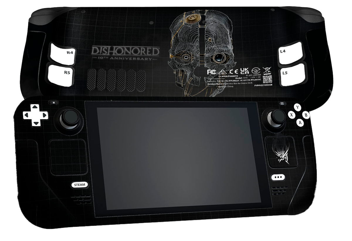 Dishonred Steam Deck Skin Xonebrand