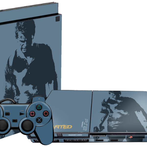 Uncharted Skin Playstation 2 Slim