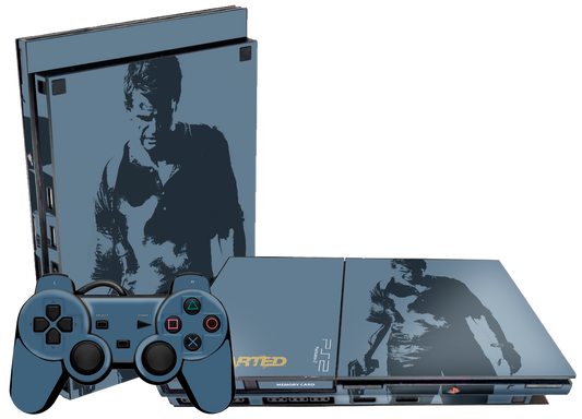 Uncharted Skin Playstation 2 Slim