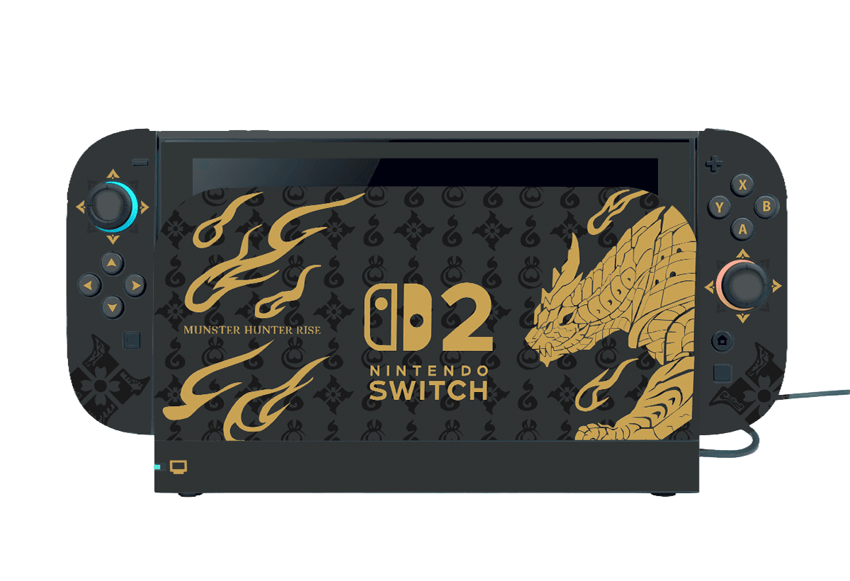 Monster Hunter Skin Nintendo Switch 2 (2025) Xonebrand