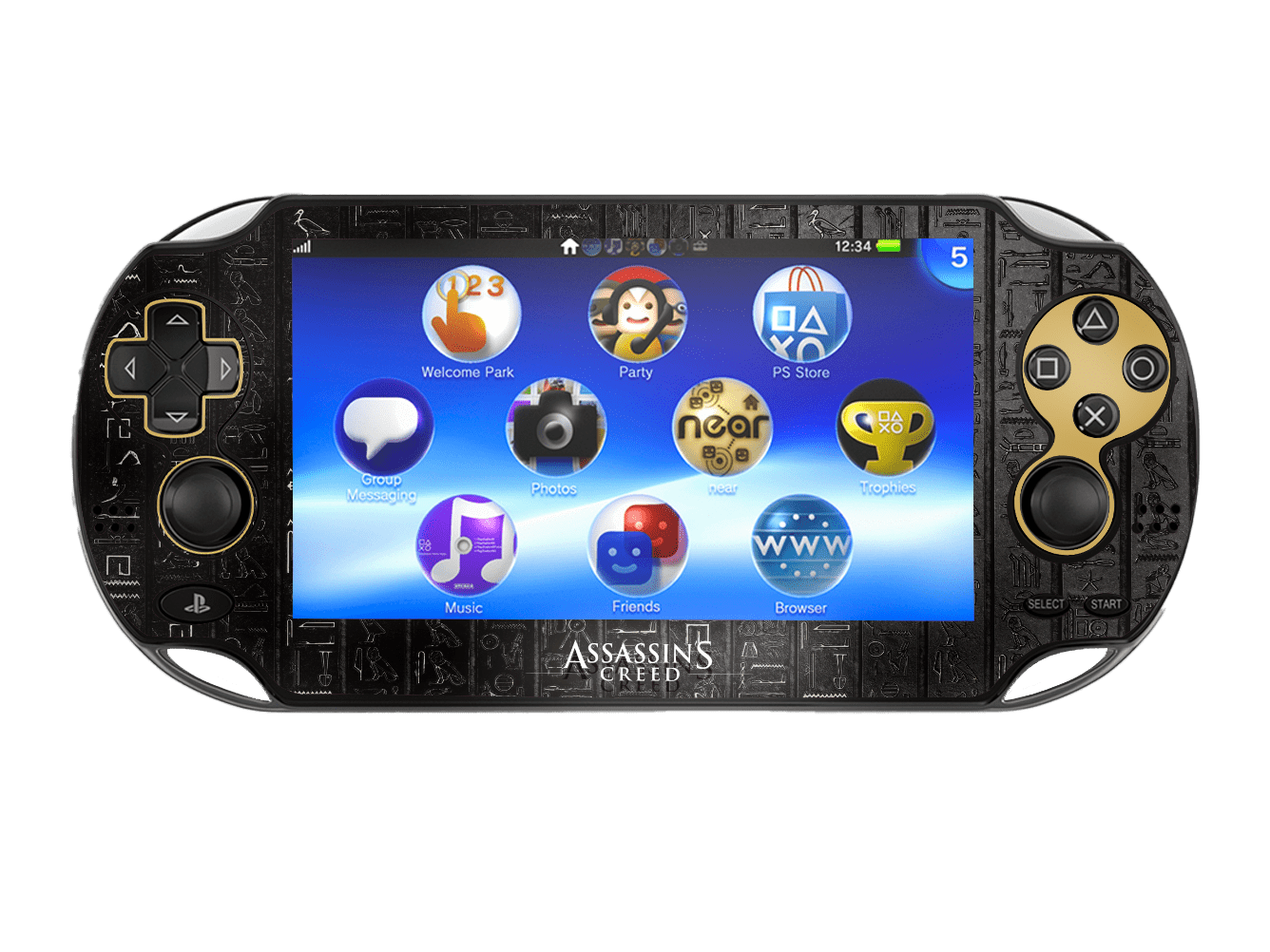 Assassins Crees Skin Playstation Portable PSVita Fat Xonebrand