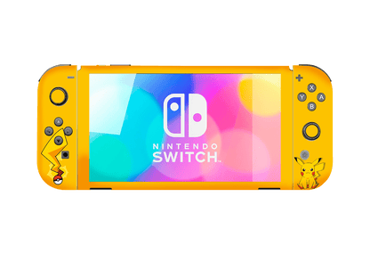 Pokémon Pikachu Nintendo Switch Oled (2021) Skin