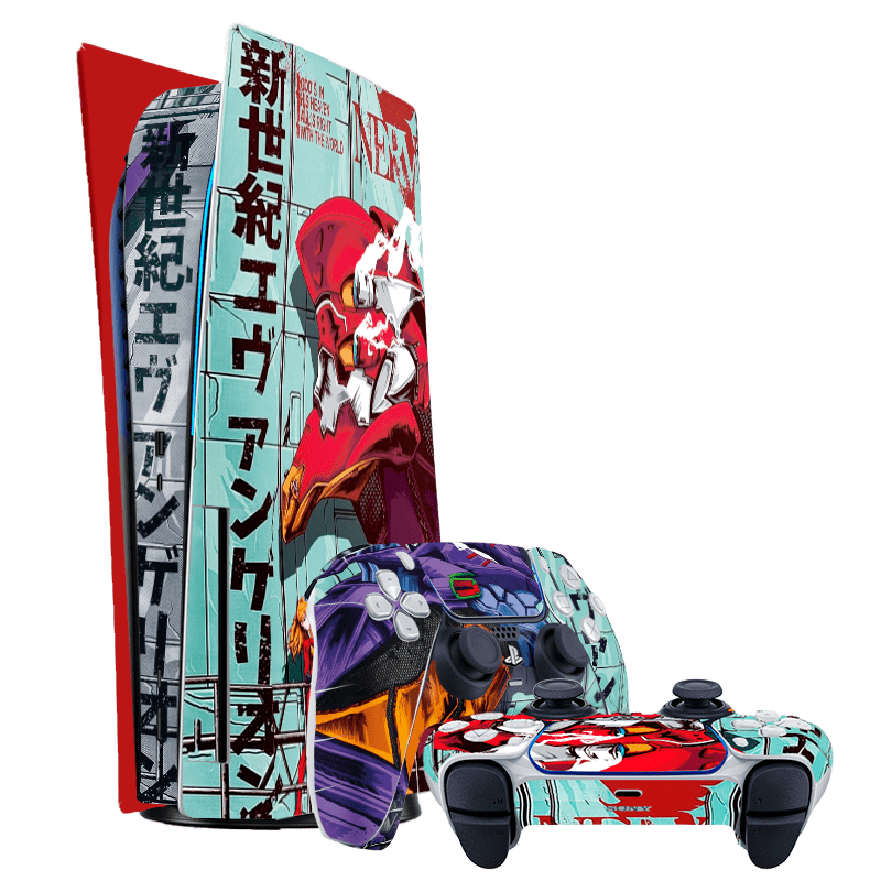 Evangelion Skin Playstation 5 Fat