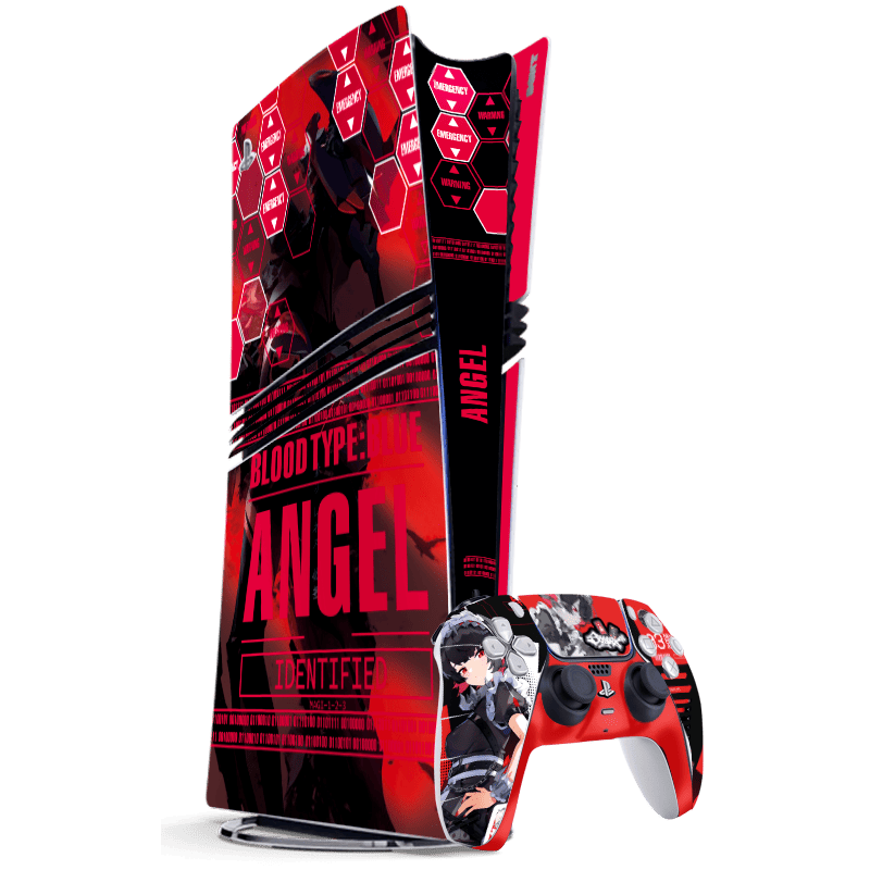 Evangelion eva 02 Skin Playstation 5 Pro