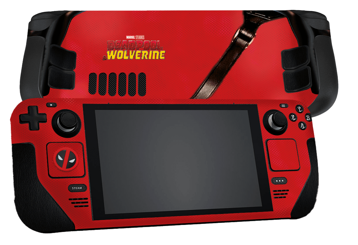 Deadpool & Wolverine Steam Deck Handheld Gaming Computer Skin