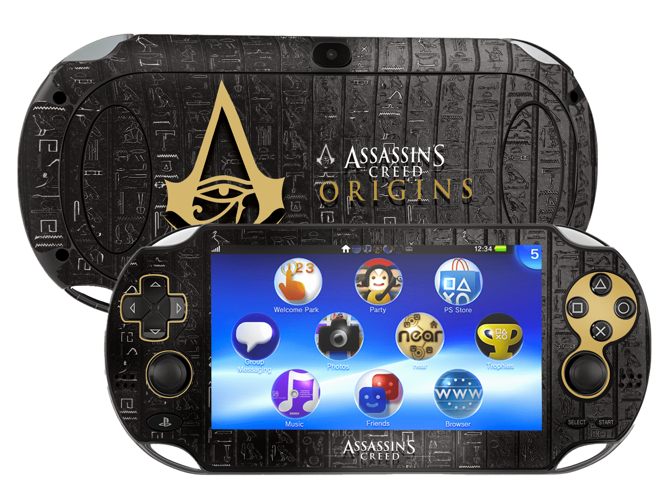 Assassins Crees Skin Playstation Portable PSVita Fat Xonebrand