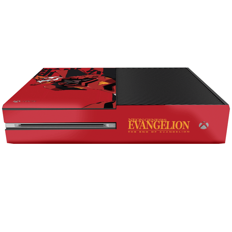 Evangelion eva 02 Skin Xbox One Fat Xonebrand