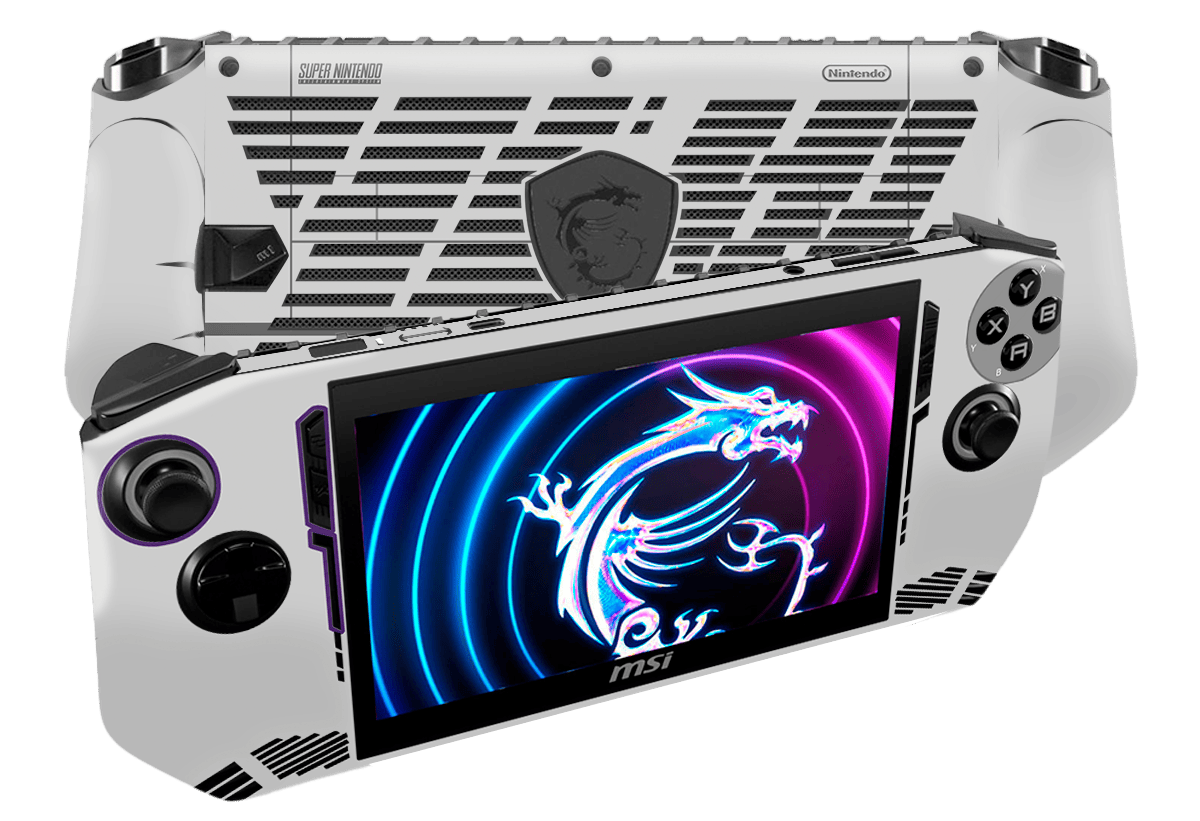 Skin para MSI Claw A1M edición SNES – Xonebrand
