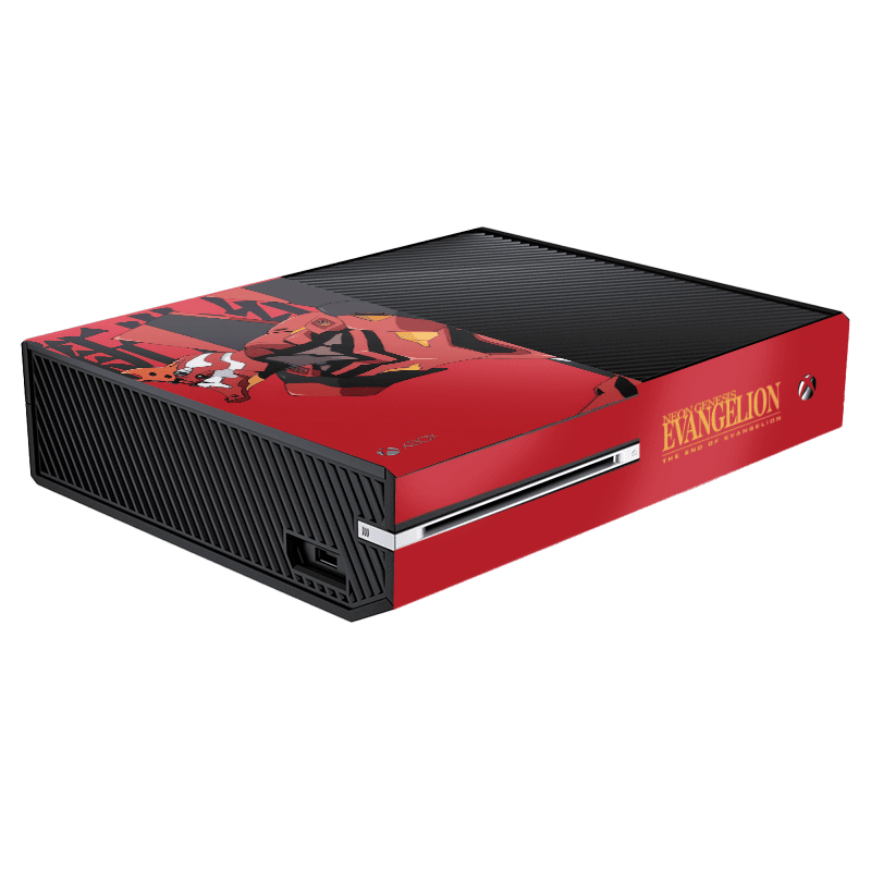 Evangelion eva 02 Skin Xbox One Fat Xonebrand