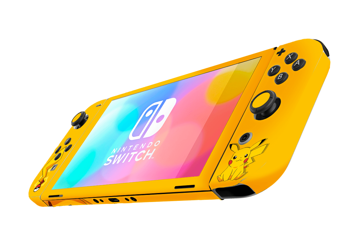 Pokemon Pikachu Skin Nintendo Switch OLED (2021) Xonebrand
