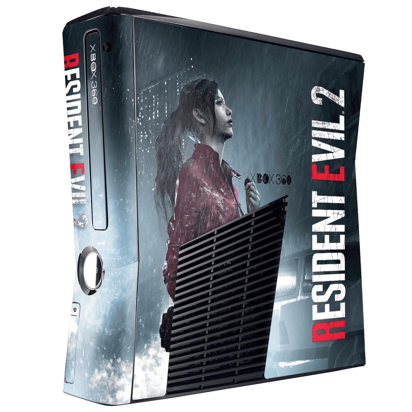 Resident Evil 2 Xbox 360 Slim Bundle Skin