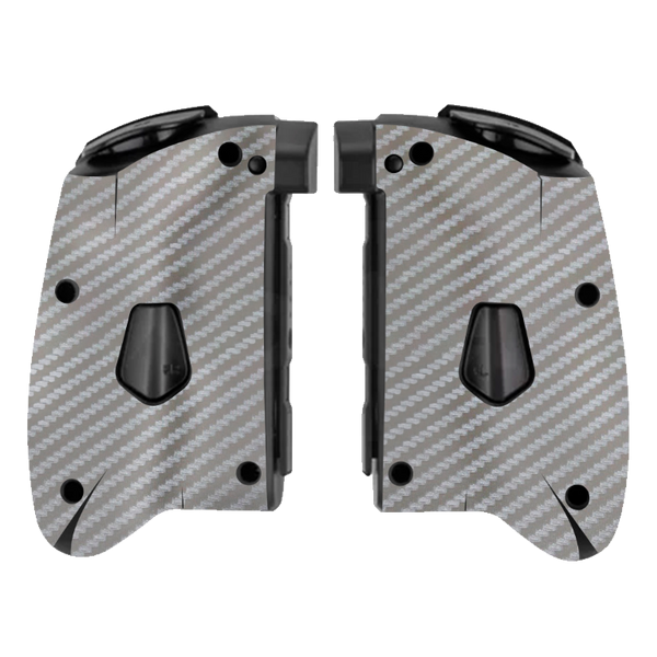 Carbon Fiber Gray Skin Nintendo Switch Hori Controller