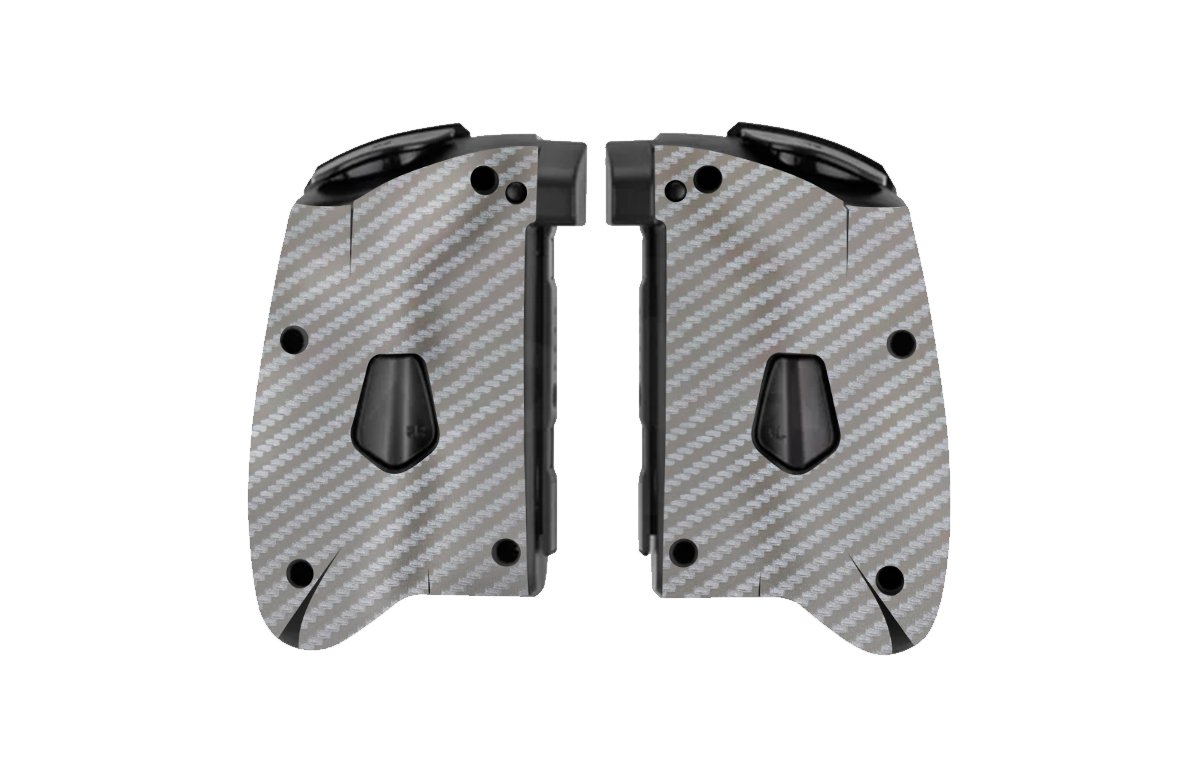 Carbon Fiber Gray Skin Nintendo Switch Hori Controller