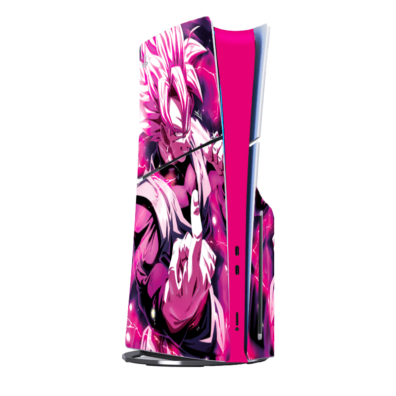 Dragon Ball Goku Black PS5 Slim Bundle Skin