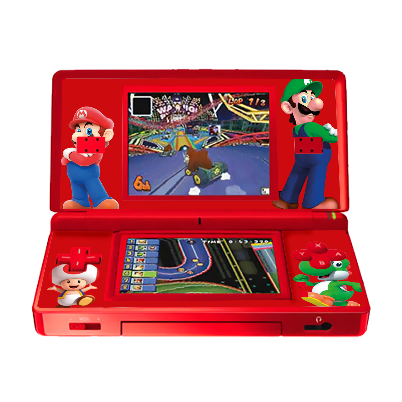 Mario Bros Skin Nintendo DS Lite