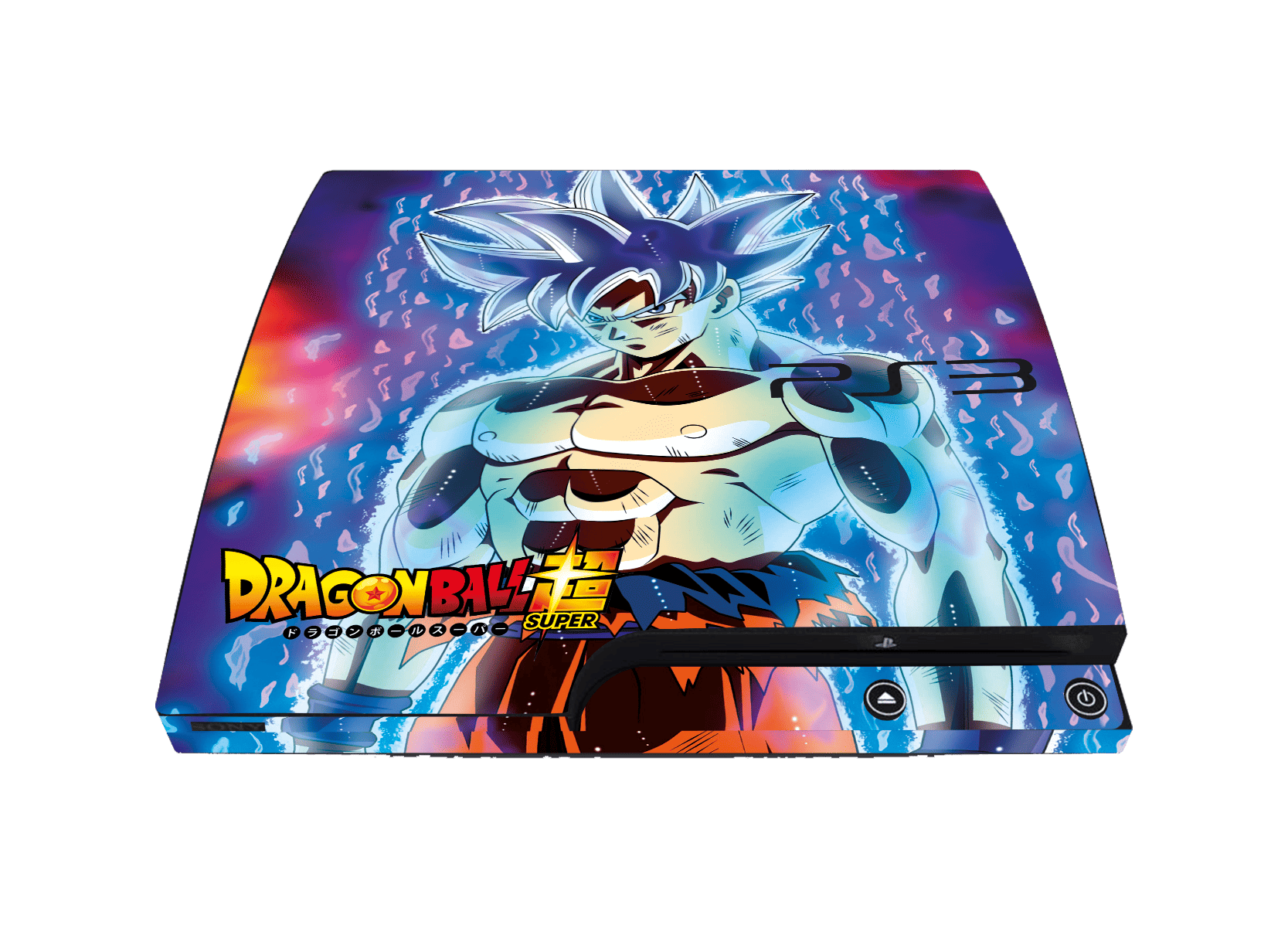 Dragon Ball Goku Super Skin Playstation 3 Slim Xonebrand