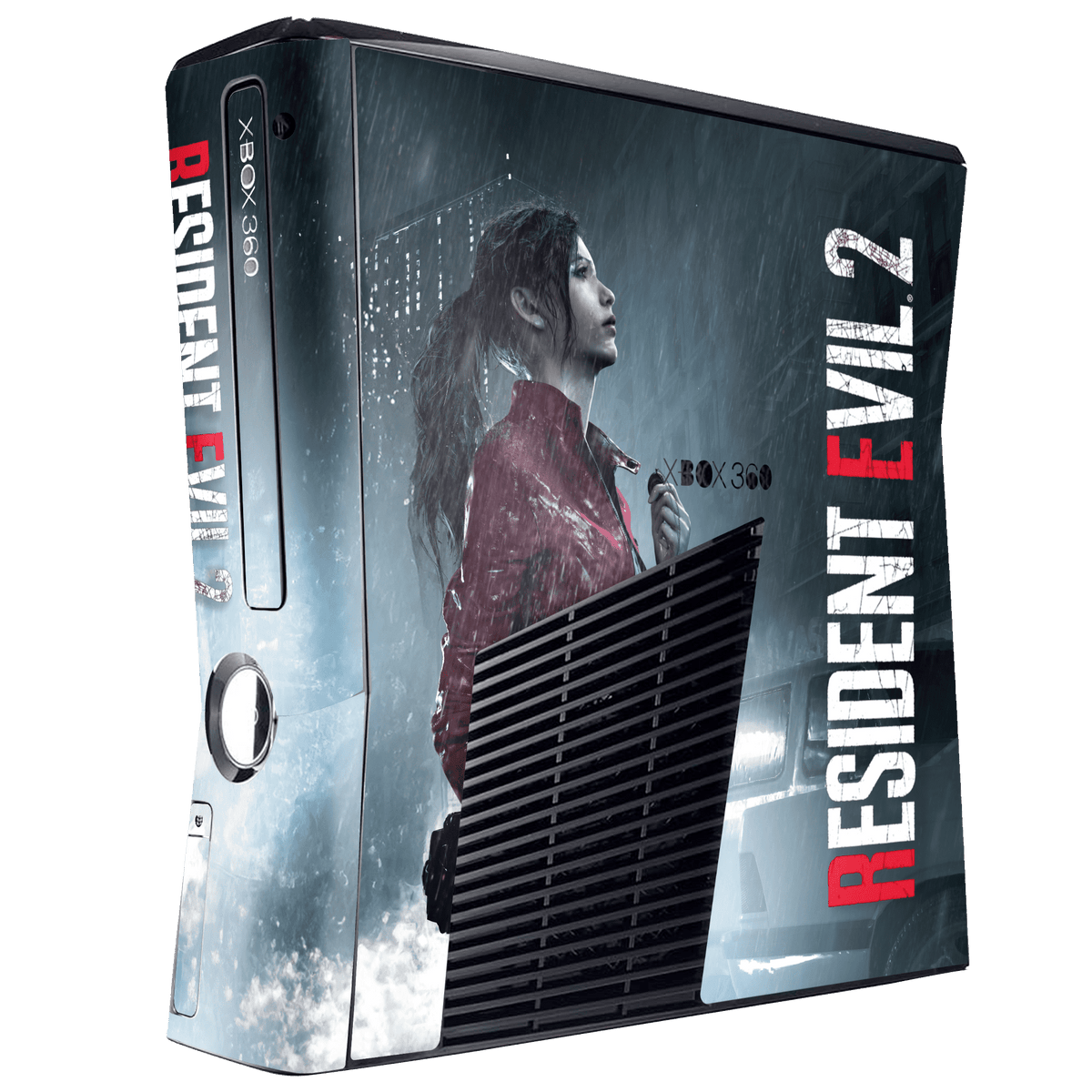 Resident Evil 2 Skin Xbox 360 Slim Xonebrand