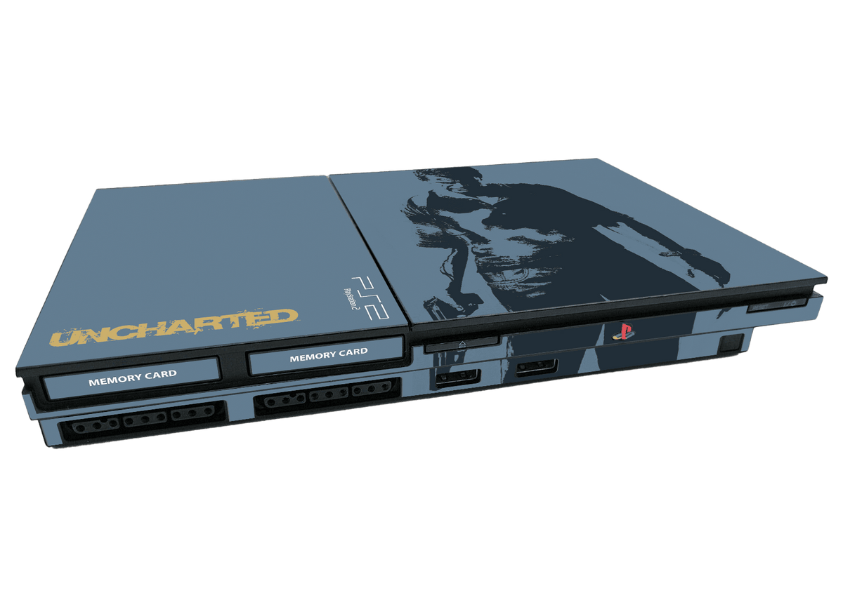 Uncharted Skin Playstation 2 Slim Xonebrand