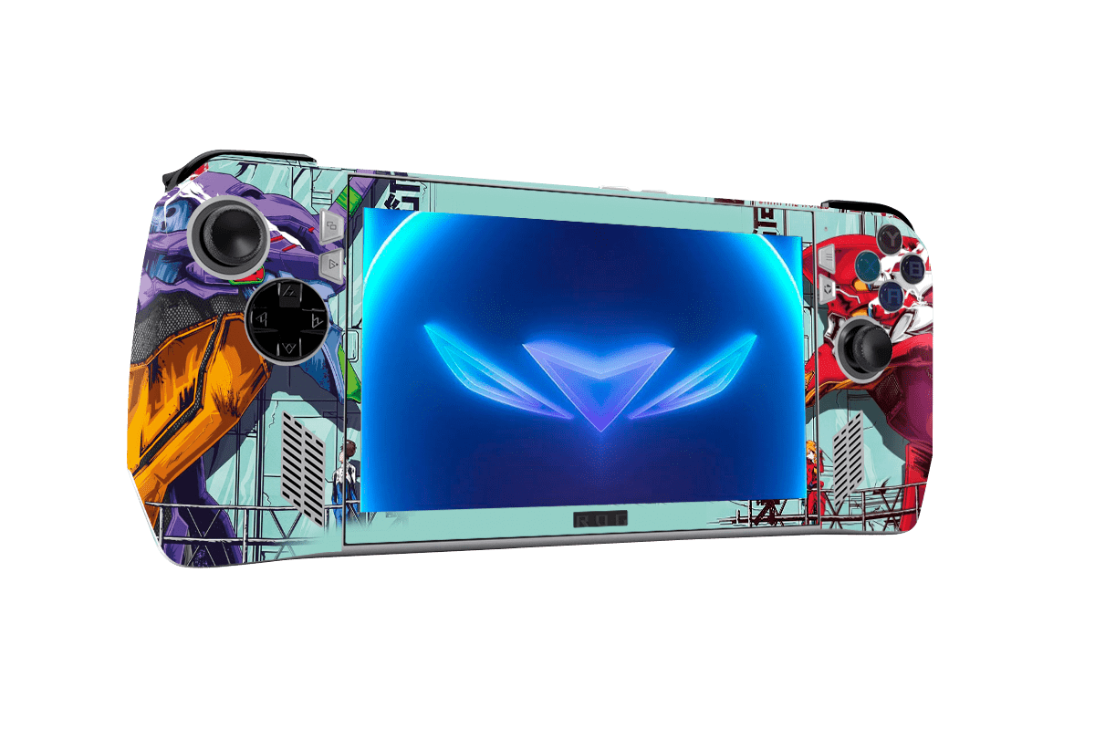 Evangelion Asus Rog Ally Handheld Gaming Computer Skin