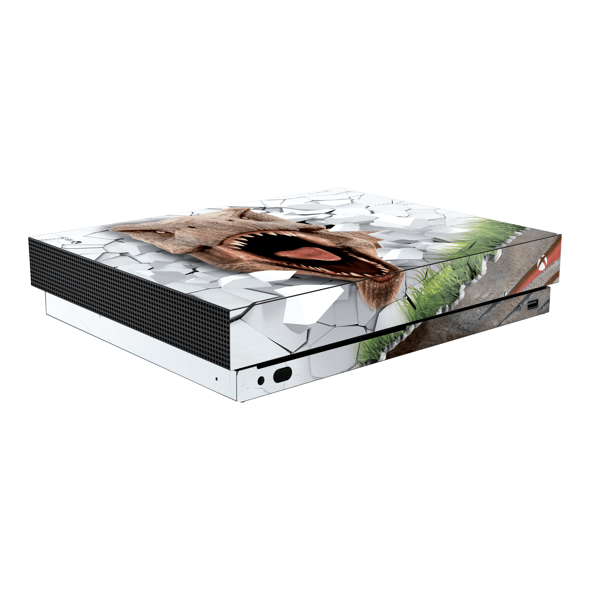 Dinosaurio T-Rex Skin Xbox One X Xonebrand