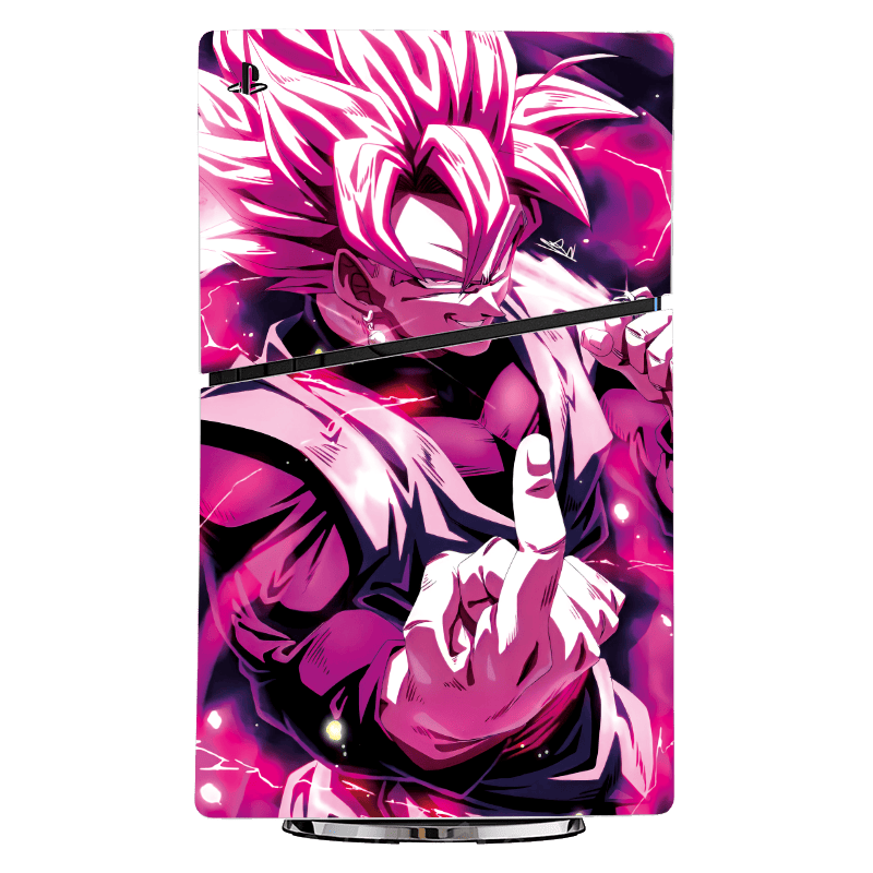 Dragon Ball Goku Black PS5 Slim Bundle Skin