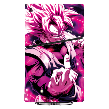 Dragon Ball Goku Black PS5 Slim Bundle Skin